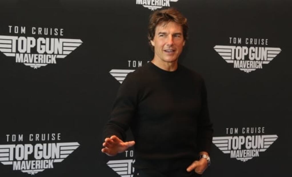 Tom Cruise trae su "Top Gun Maverick" a México