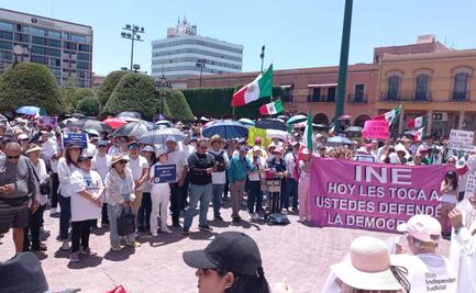 "El país no necesita políticos con toga": Abogados, empresarios, jueces y magistrados protestan en Guanajuato contra reforma judicial