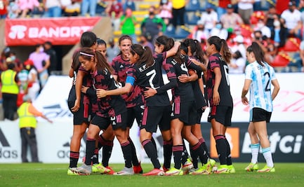 Selección Mexicana Femenil aplastó a Argentina en duelo amistoso