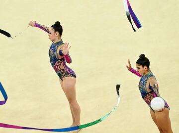 París 2024: Equipo mexicano de Gimnasia Rítmica hace espectacular debut en los Juegos Olímpicos