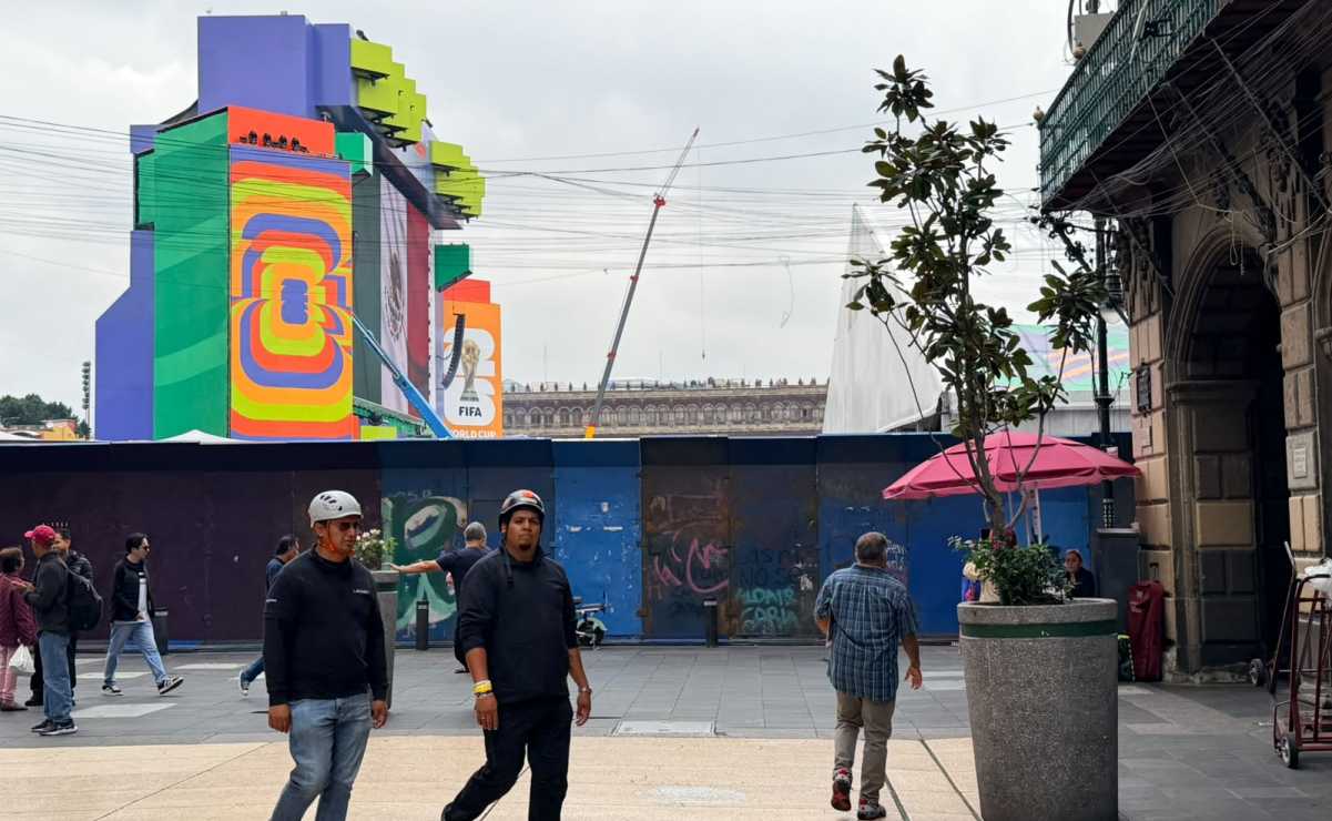 El cerco que rodea el primer cuadro de la ciudad a