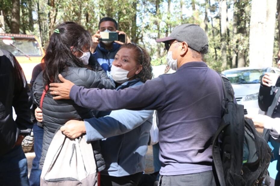 Rescatan a 11 personas extraviadas en el parque La Malinche, en Tlaxcala