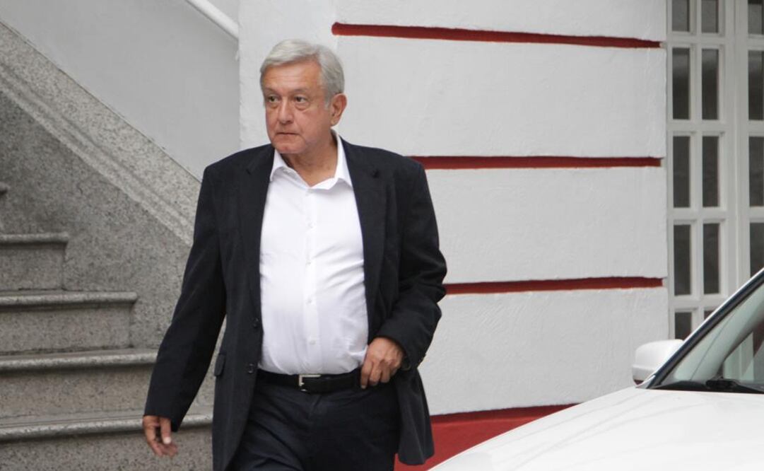 AMLO EN SU CASA DE TRANSICIÓN