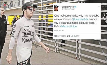 Burla del patrocinador de Checo Pérez por triunfo de Trump; lo más leído en EL UNIVERSAL
