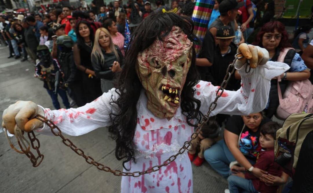 Asi invaden los zombies la Ciudad de México
Foto: Luis Camacho | El Universal