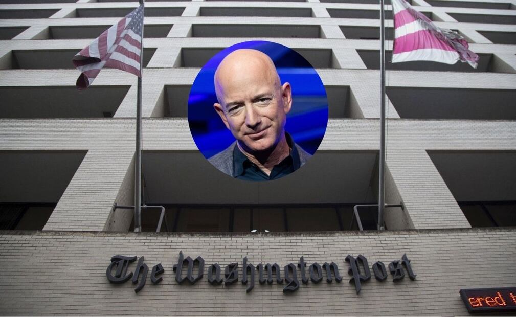 Jeff Bezos, propietario del Washington Post. Fotos: Archivo