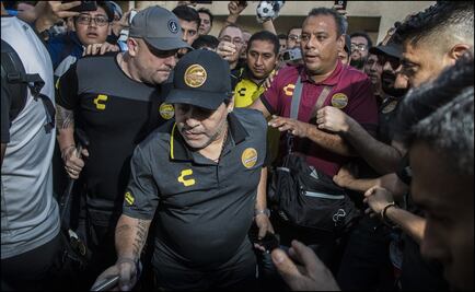 Así fue la llegada Diego Armando a la Ciudad de México