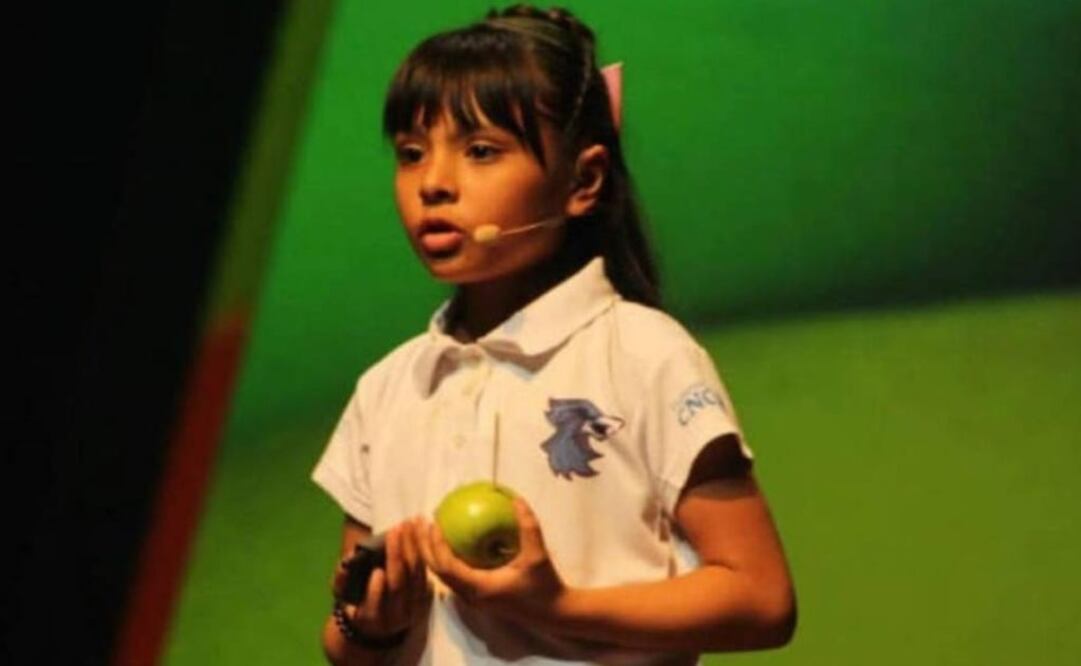 Adhara Pérez is eight years old - Photo: File photo/EL UNIVERSAL