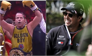 Checo Pérez presumió ver la pelea entre Alfredo Adame y Carlos Trejo