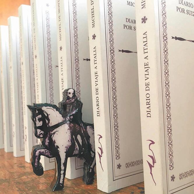 Diario de viaje a Italia por Suiza y por Alemania (1580- 1581) de Michel de Montaigne, es el primer lanzamiento de la nueva editorial. CORTESÍA MINERVA