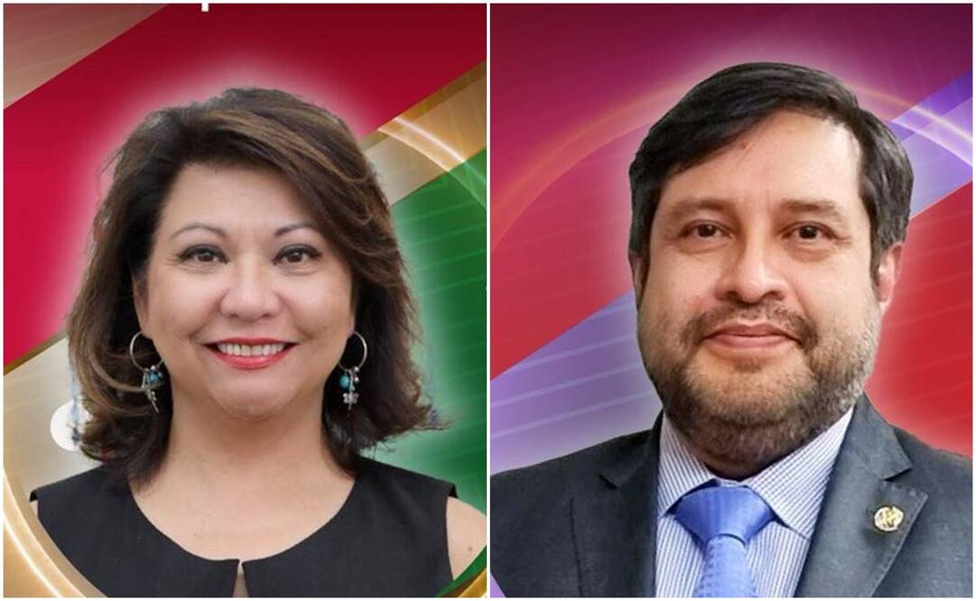 Norma Ang Sánchez, embajadora en la República de Ghana, y Ernesto Céspedes Oropeza embajador en la Mancomunidad de Australia / @senadomexicano