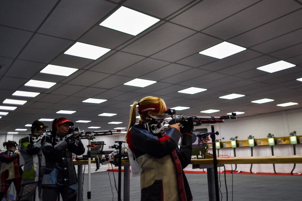Inician las actividades de Tiro Deportivo en Barranquilla 2018. Foto: AFP