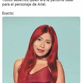 Yalitza para "La sirenita"