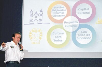 Presenta Mikel plan cultural para CDMX