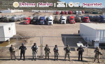 Aseguran 8 millones de litros de hidrocarburo en Ensenada, Baja California; García Harfuch destaca decomiso