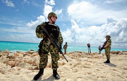 Vigilarán más de 4 mil marinos playas mexicanas