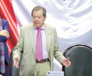 “Caravanas migrantes son un show de Trump”: Muñoz Ledo