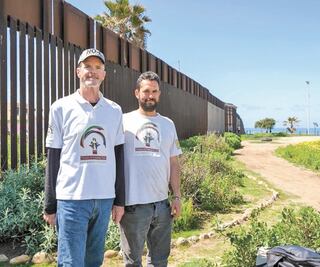 Patrulla Fronteriza destruye jardín binacional en Baja California