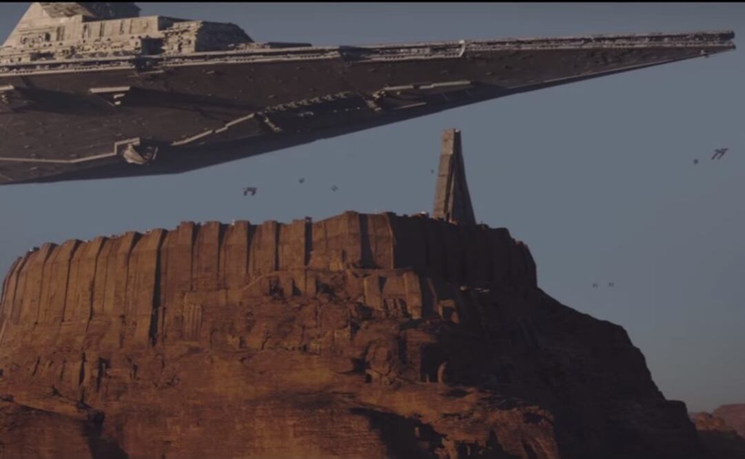 Una de las escenas del nuevo avance. FOTO: tomada del canal de Star Wars en YouTube