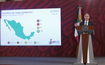 Covid-19 suma 5 semanas a la baja; todo el país está en Semáforo Verde: López-Gatell