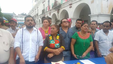 Crean frente regional de damnificados por sismo en Oaxaca