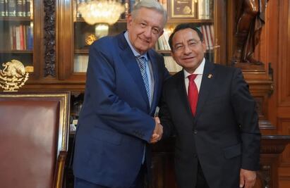 Dialoga magistrado Guerra con AMLO sobre retos en los Poderes Judiciales
