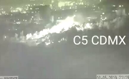 Registran otro incendio forestal, ahora en reserva de Álvaro Obregón