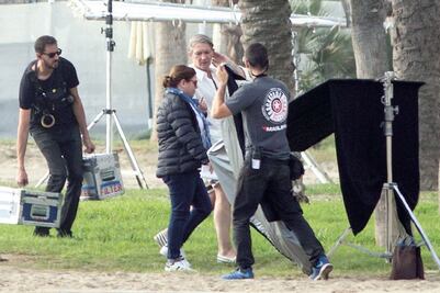 Antonio Banderas se "pinta" de Pablo Picasso