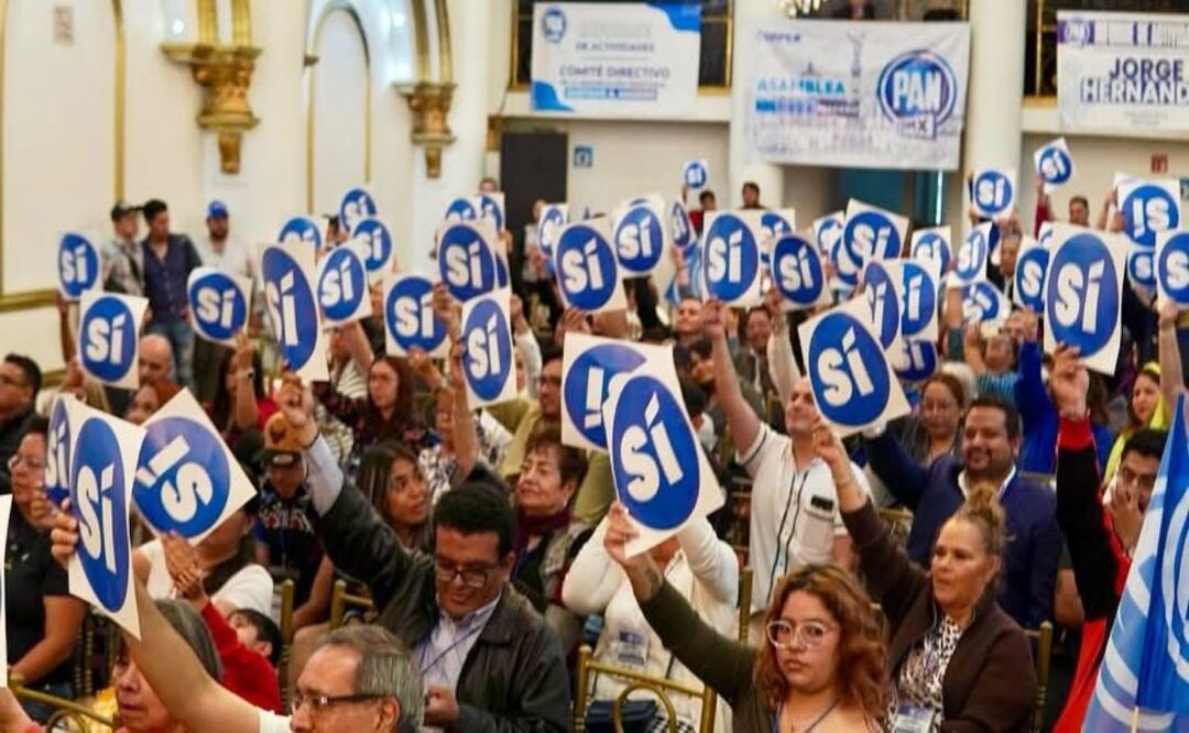 PAN renueva dirigencias en las 16 alcaldías de la CDMX y promete una oposición más fuerte. Foto: Especial