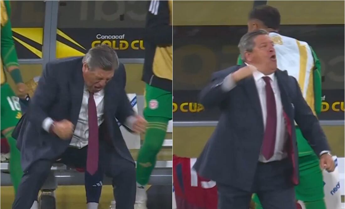 FOTO: ESPECIAL - Miguel Herrera tiene espectacular festejo en la Copa Oro; celebró el triunfo agónico de Costa Rica