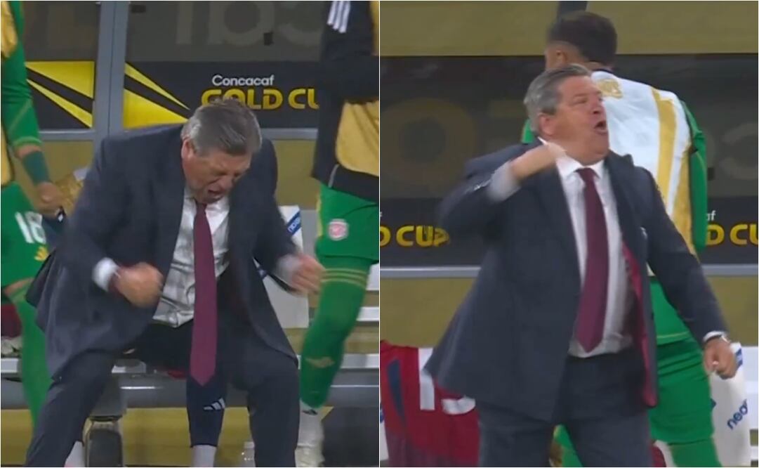 FOTO: ESPECIAL - Miguel Herrera tiene espectacular festejo en la Copa Oro; celebró el triunfo agónico de Costa Rica