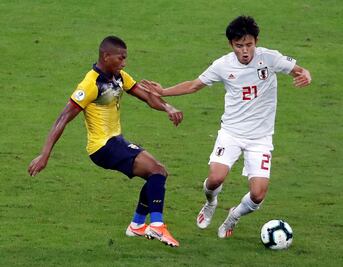 Ecuador y Japón empatan y se despiden de la Copa América