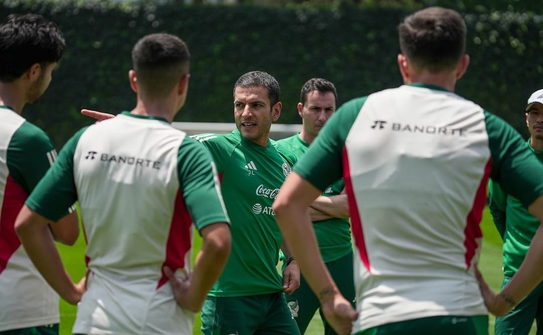 Selección Mexicana, bajo en mando de Jaime "Jimmy" Lozano, en entrenamiento - Foto: @miseleccionmx en Instagram