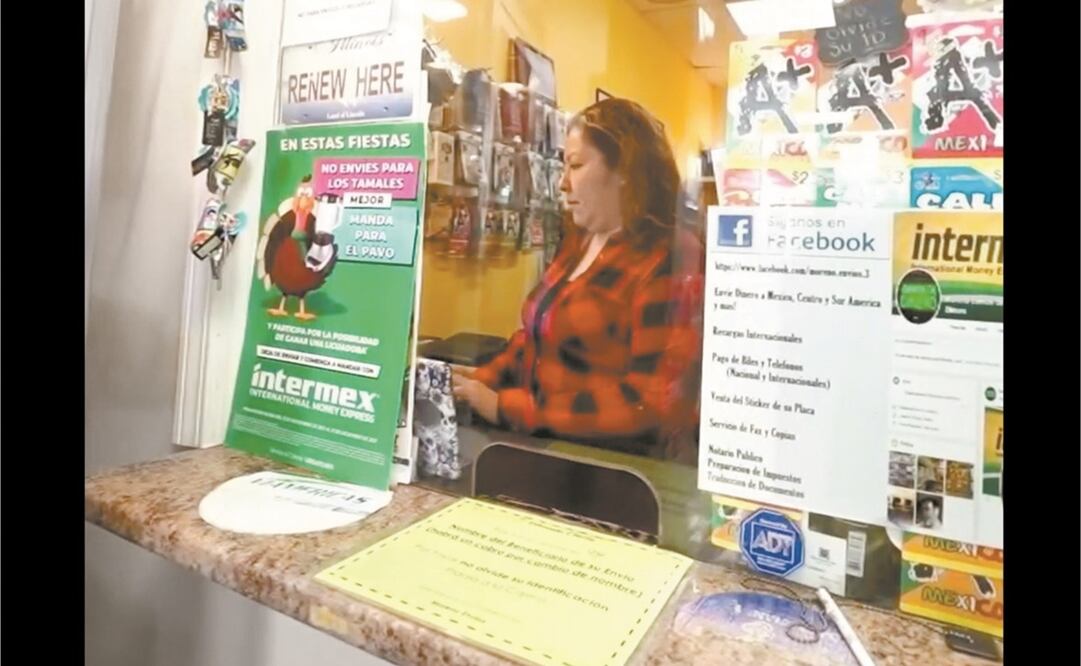 Virginia Moreno tiene una empresa de envío de dinero. Foto: ESPECIAL