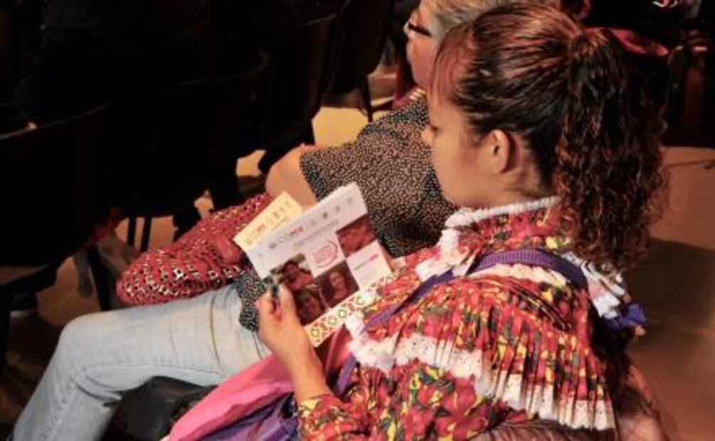 Informan sobre cáncer de mama en pueblos originarios de la Ciudad de México