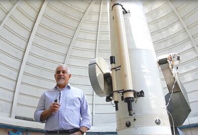 Cámara Schmidt de Puebla, en busca de asteroides cercanos a la Tierra