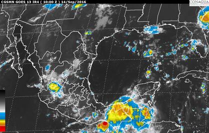 Prevén lluvias de diferente intensidad en todo el país