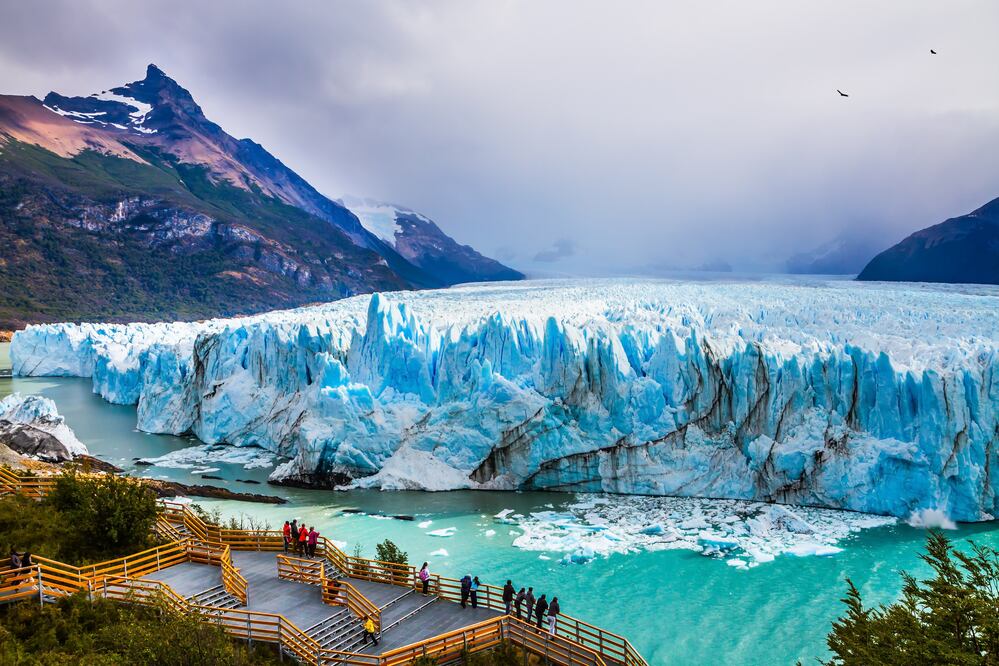 El glaciar Perito Moreno se encuentra en el Parque Nacional Los Glaciares, Argentina. (Foto: Istock)