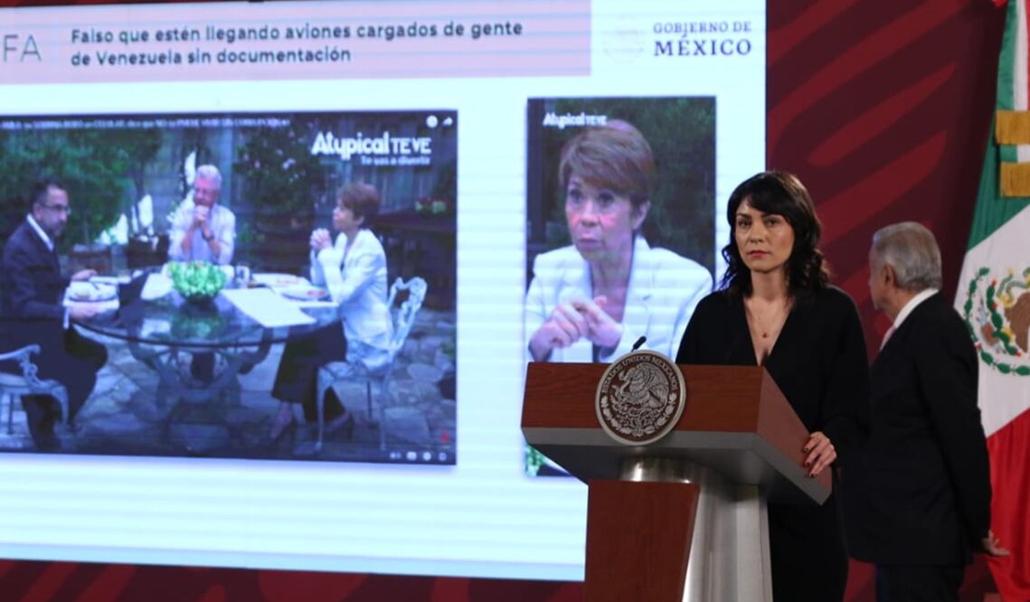 Ana García Vilchis indicó que de estos 21 vuelos internacionales, ocho son de aerolíneas comerciales y 13 vuelos privados. Foto: Carlos Mejía