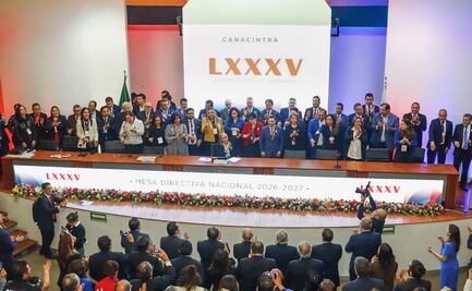 Medina Ortega asume presidencia de Canacintra; afirma que industria y pequeñas empresas requieren incentivos para crecer