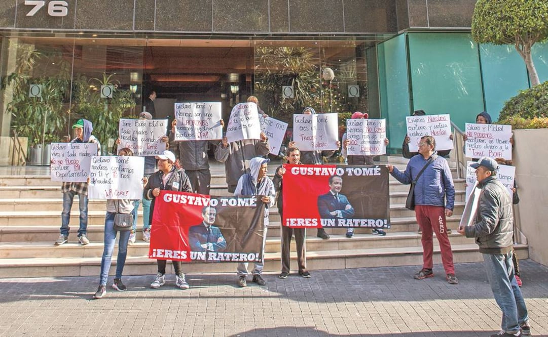 Incertidumbre. Los inconformes investigaron a la inmobiliaria Grupo Génesis y encontraron que tiene poco tiempo en el mercado (CAMILA MATA. EL UNIVERSAL)