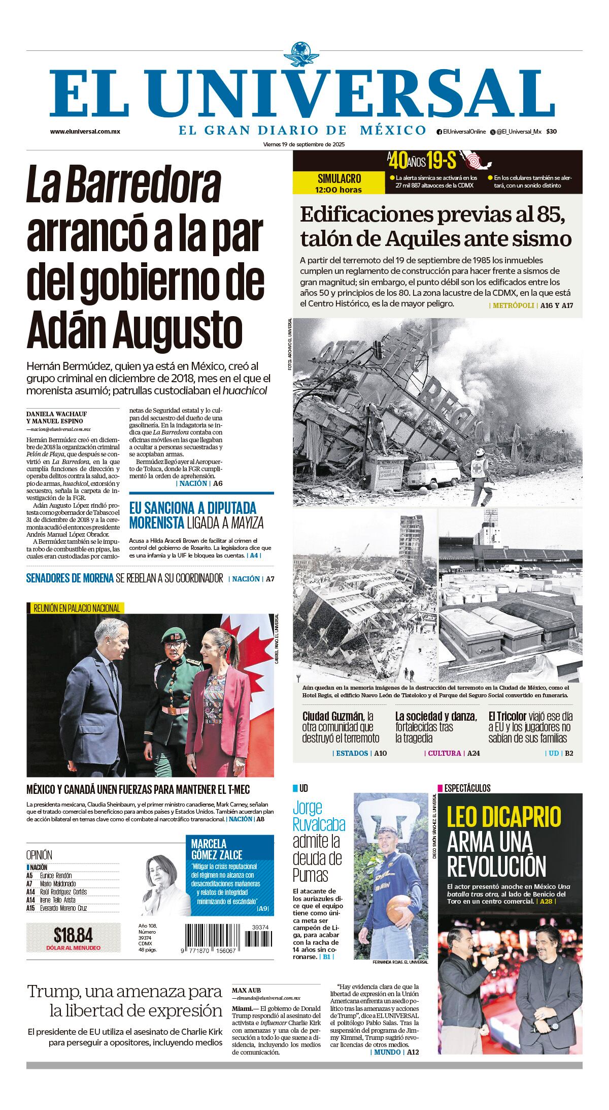 Portada impresa