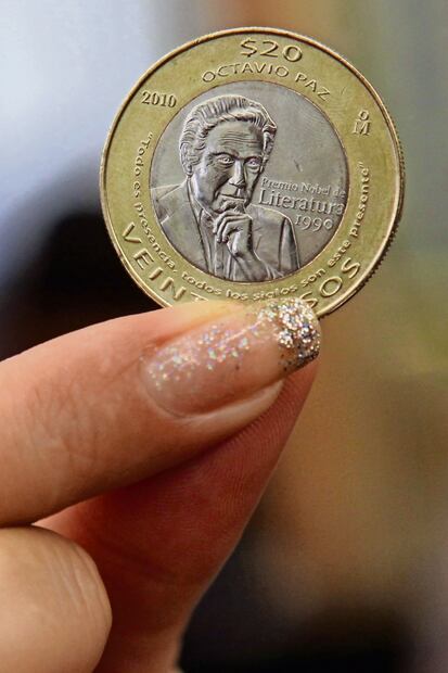 Las piezas de 20 pesos, las más buscadas