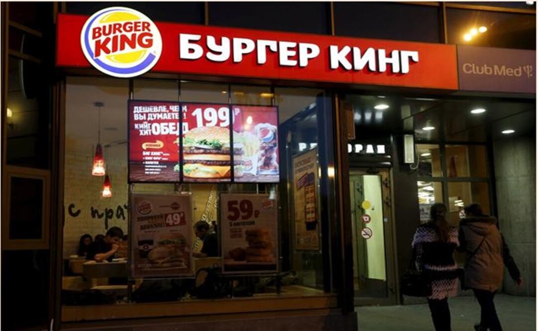 Multan a Burger King y a Auchan en Rusia