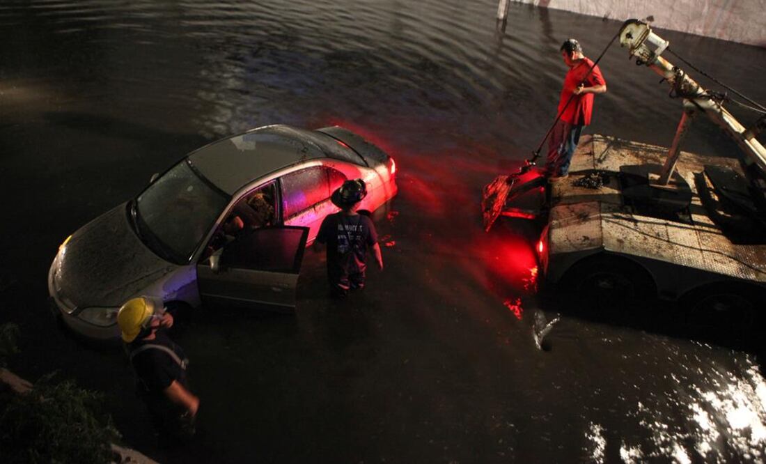 ¿El seguro cubre los daños si mi auto se inunda? Foto: Archivo/ EL UNIVERSAL