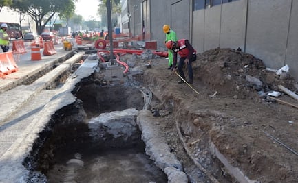 Descubren 45 muros de los inicios de la colonia Doctores