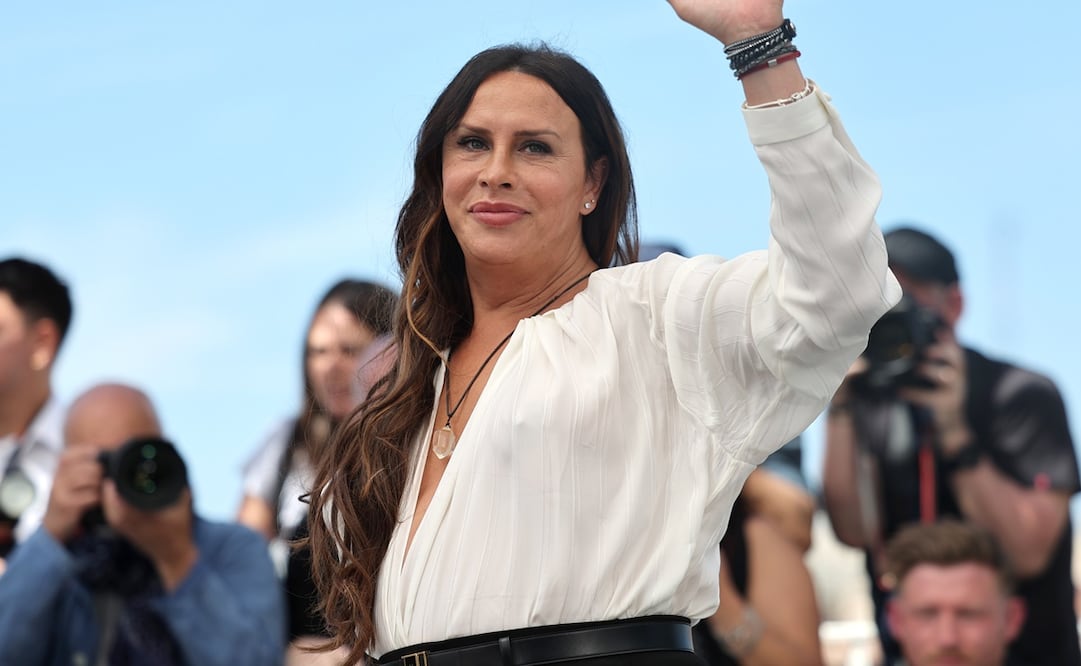 Karla Sofia Gascón se llevó el reconocimiento del público por su trabajo en la cinta "Emilia Pérez". Foto: EFE