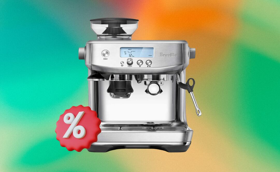 La Breville Barista Pro, una de las cafeteras espresso mejor valoradas, está con 25% de descuento | Foto: Amazon