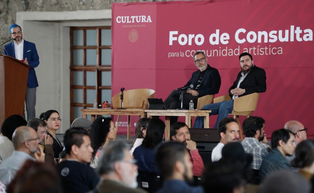 Foro de Consulta para la comunidad artística. Foto: Luis Cortés