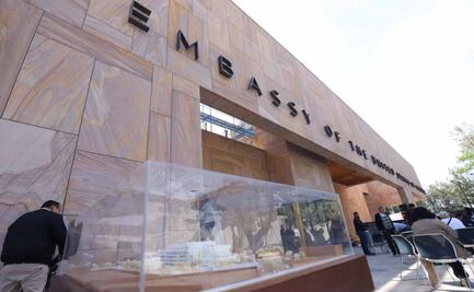 De 7 pisos y con galería de arte, así luce la nueva embajada de EU en México; “la más grande del mundo”: Ken Salazar